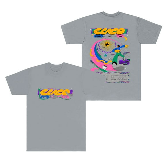 Cuco Hitchhiker Tour Merch T-shirts New Logo Tee Women Men Fashion Streetwear Crewneck Short Sleeve