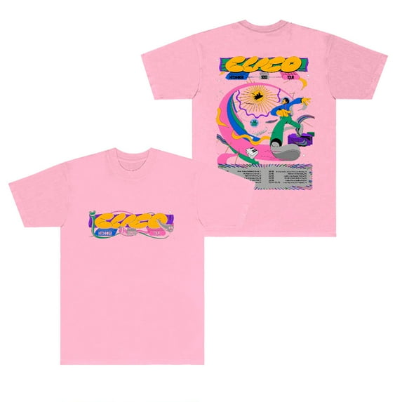 Cuco Hitchhiker Tour Merch T-shirts New Logo Tee Women Men Fashion Streetwear Crewneck Short Sleeve