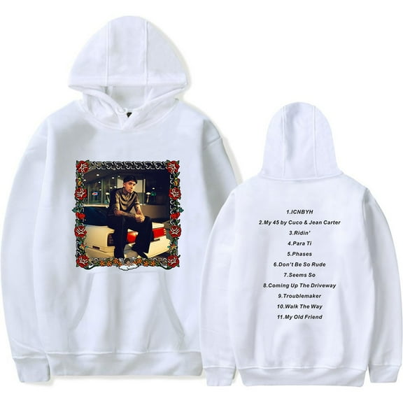 Cuco Ridin’ Album Merch Hoodie Pockets Drawstring Unisex Hooded Sweatshirt Fashion Clothing