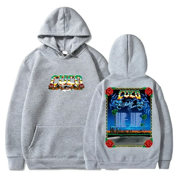 Cuco Ridin Tour 2025 Merch Hoodies Streetwear Pullovers Women Men Fashion Long Sleeve Sweatshirts