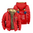 thumbnail image 1 of Cuco Ridin Tour 2025 Zipper Jacket Long Sleeve Winter Parka Women Men Casual Fashion Coat, 1 of 2