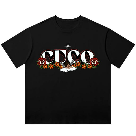 Cuco Valentines Cupid Wash T-Shirts Ridin Album Tour Merch Unisex Streetwear Cotton Short Sleeve Tee