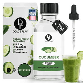 Cucumber Extract 2 Oz For Baking, Beverages and Ice Cream