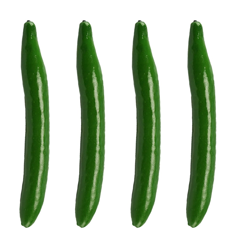 Cucumber Fake Vegetable Props Fruits Faux Food Artificial Set