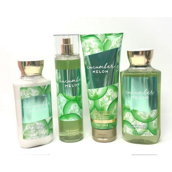 Cucumber Melon 4 Piece (Bath and Body Works)