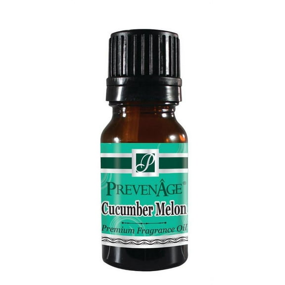 Cucumber Melon Fragrance Oil 10 ml (0.33 fl oz) Aromatic Premium Grade Scented Perfume Oil Perfume by Prevenage