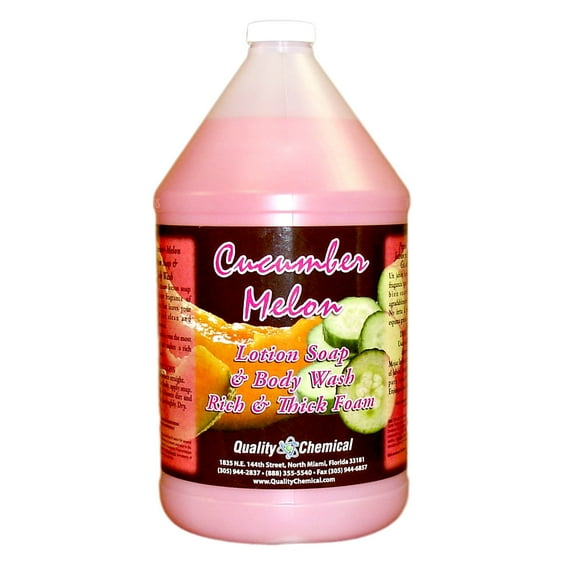 Cucumber Melon Hand Soap / All Skin Types / 1 Gallon (128 oz.)