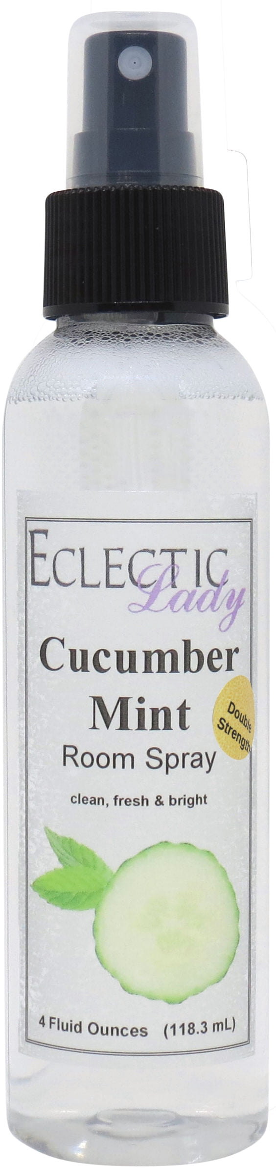 Cucumber Mint Room Spray by Eclectic Lady (Double Strength), 8 Ounces
