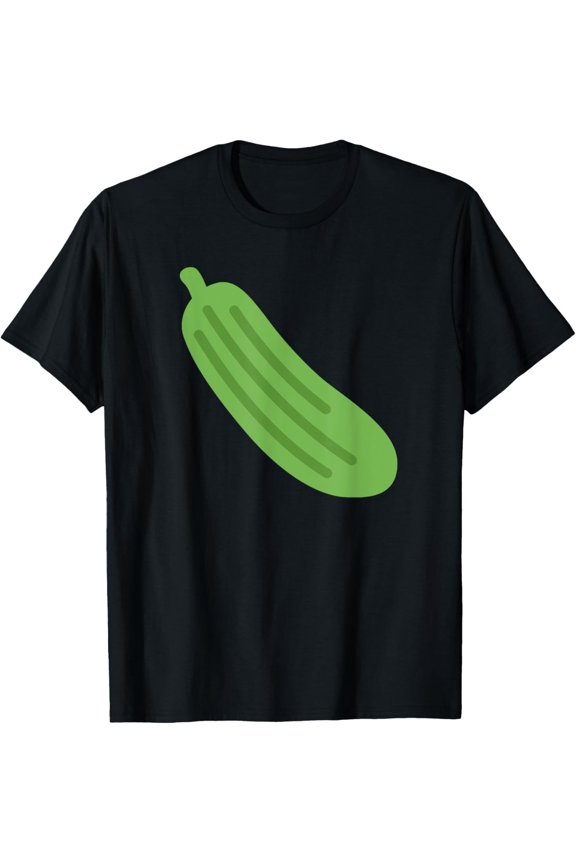 Cucumber T-Shirt men and women can wear, black, white, gifts