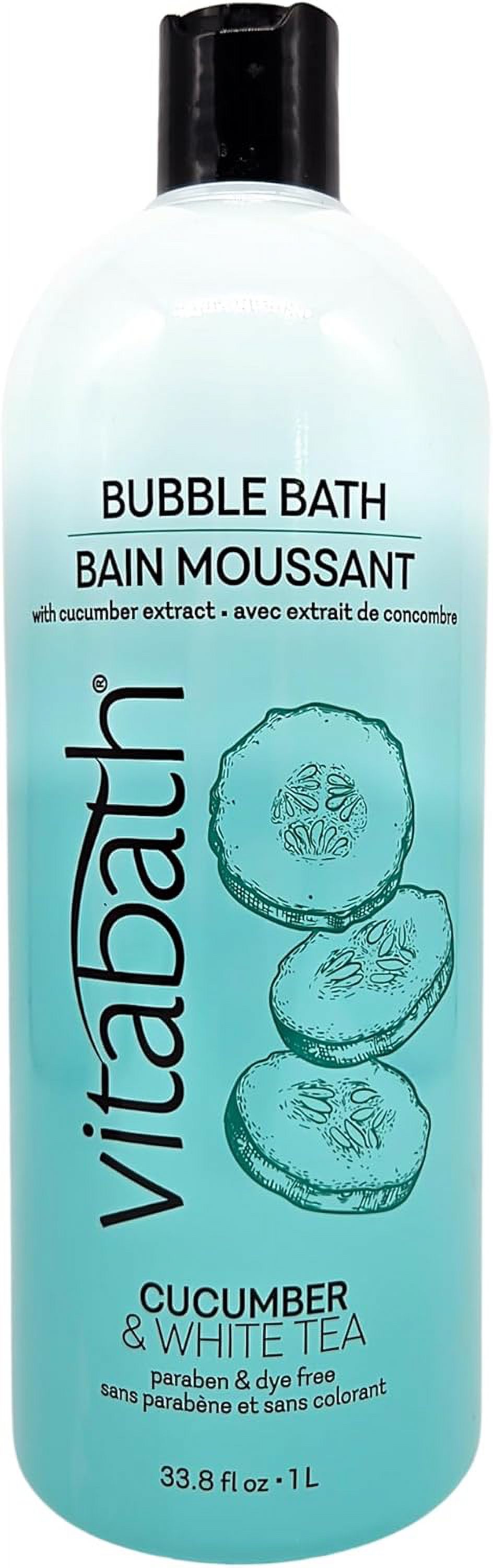 Cucumber & White Tea Bubble Bath Rich Foaming Bubbly Soak & Relaxing