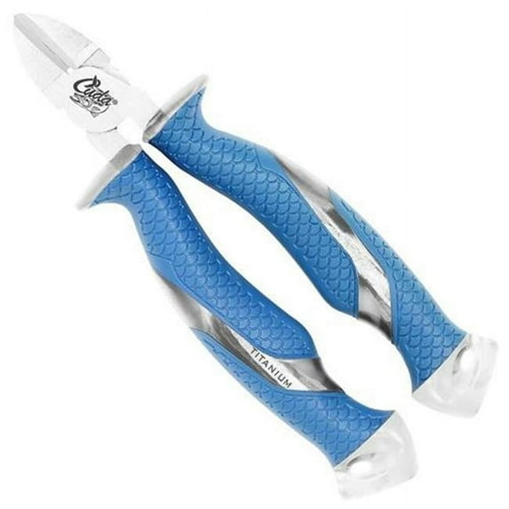 Cuda Brand Fishing Products 18827 6.75 in. Titanium Bonded Diagonal Wire Cutters