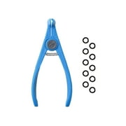 Cuda Wacky Rigging Plier مع 10 حلقات O ، أزرق ، 5in