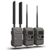 CuddeLink 2+1 Starter Kit with Black Flash - Includes CELL HOME and 2 L Series Black Flash Remote Cameras