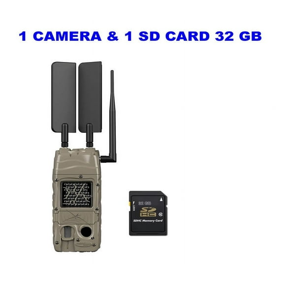 Cuddeback CuddeLink Cell Trail Camera G-5109 with 32GB SD Card