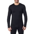 thumbnail image 1 of Cuddl Duds ClimateCore Men’s Black Base Layer Long Sleeve Crew Top Size Large New In the Box, 1 of 2