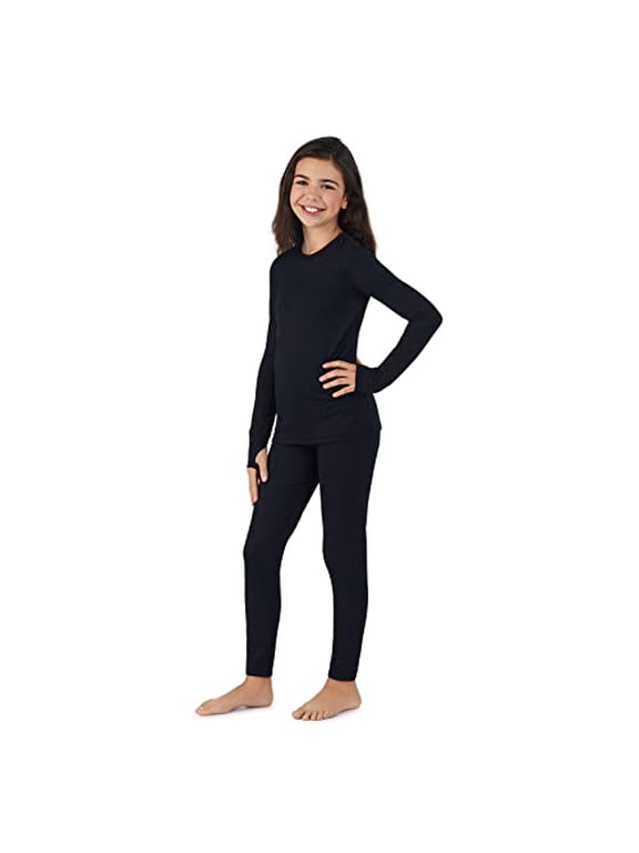 Girls Heavyweight 2 Piece Base Layer Thermal Set