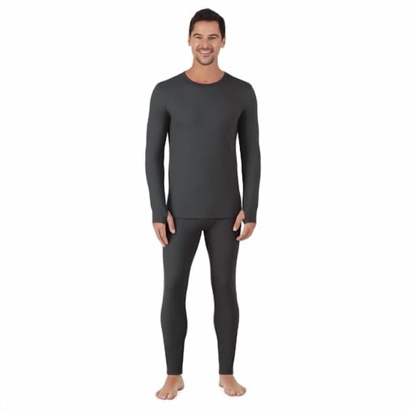 Cuddl Duds Mens Heavyweight 2 Piece Base Layer Thermal Set
