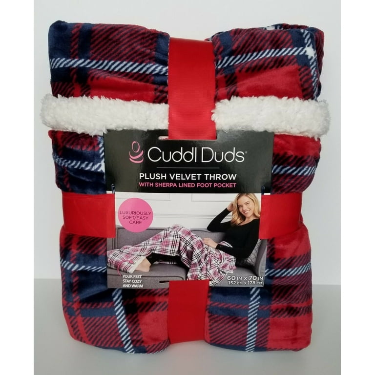 Cuddl duds plush velvet throw hotsell