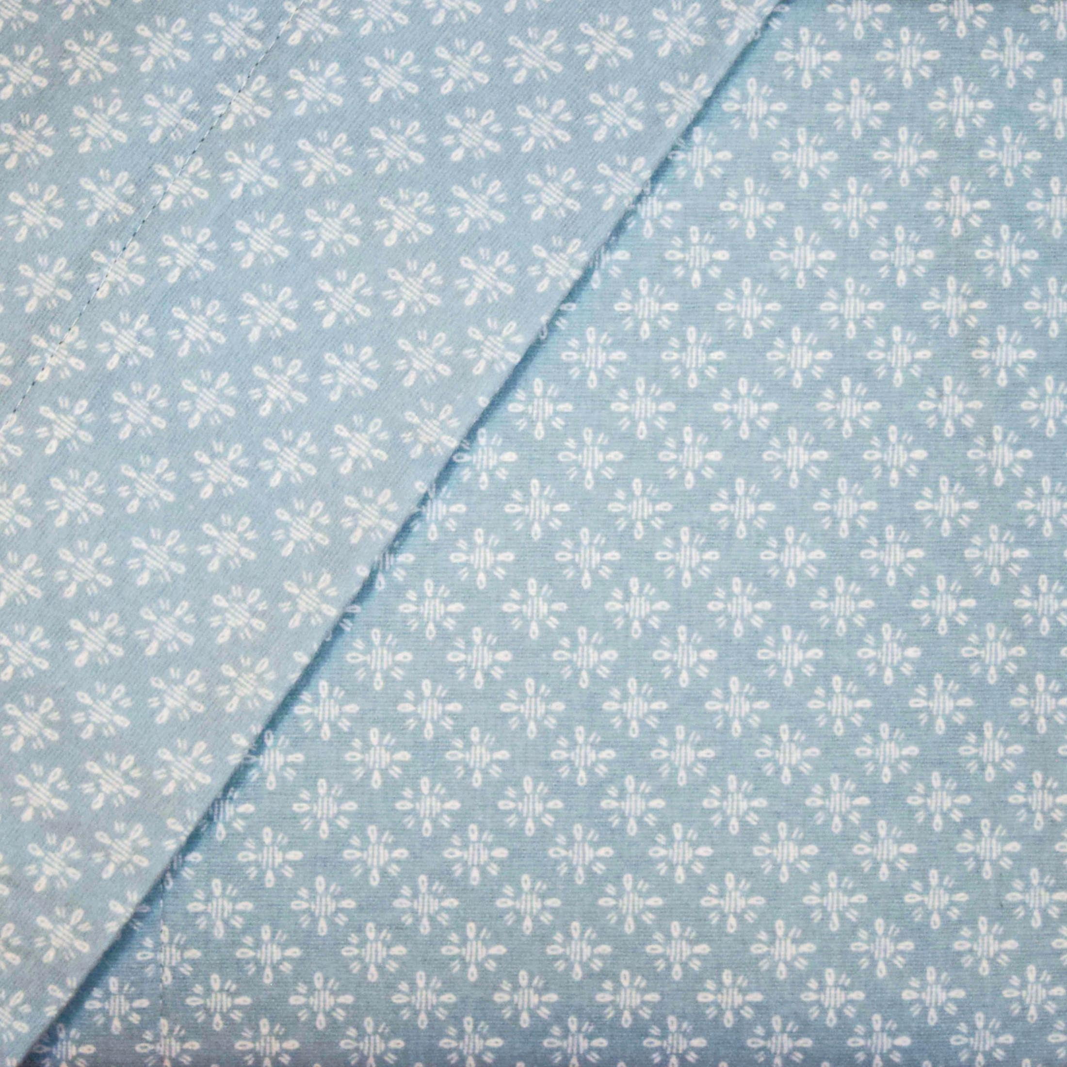 Cuddl Duds Full Flannel Sheet With Deep Pockets, 4Pieces, 51 OFF