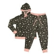 thumbnail image 1 of Cuddl Duds Women's 2 Piece Hooded Stretch Fleece Lounge Set, 1 of 1