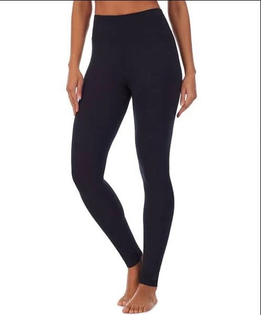 CuddleDuds Women's High Waisted Skin Tight Warm Layer Ultra Soft