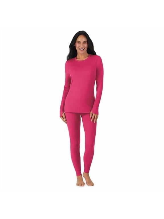 Womens Heavyweight 2 Piece Base Layer Thermal Set