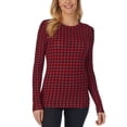 thumbnail image 1 of Cuddl Duds Womens Softwear with Stretch Long-Sleeve Layering Top, 1 of 2