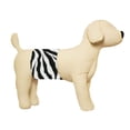 thumbnail image 1 of Cuddle Bands Belly Band For Male Dogs - Zebra, 1 of 1