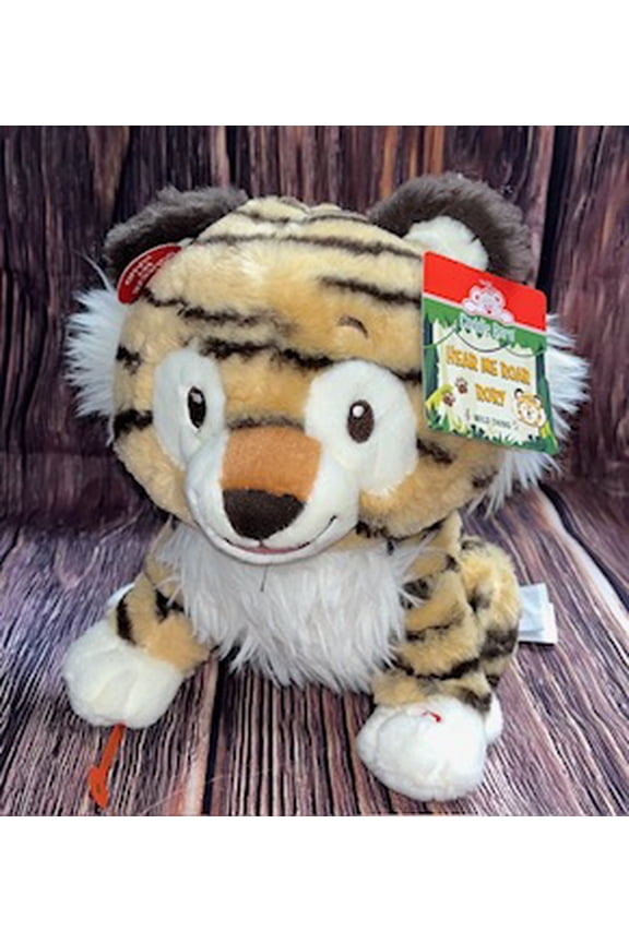 Hear Me Roar Rory Twirling Tiger Singing Plush
