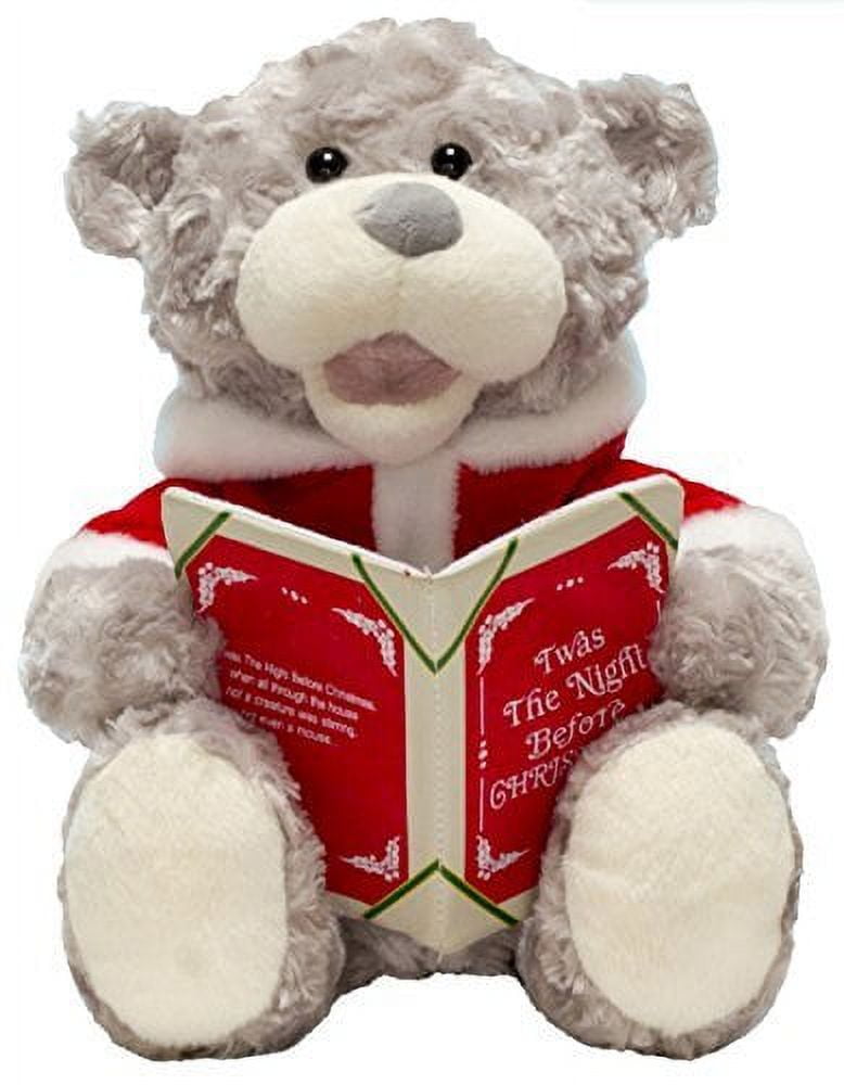 Book and Bear - Christmas Teddy Bear Stuffing Kit and Book