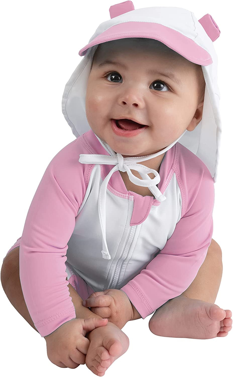 Cuddle Club OnePiece Baby Swimsuit UPF 50+ Infant Sunscreen Baby Beach