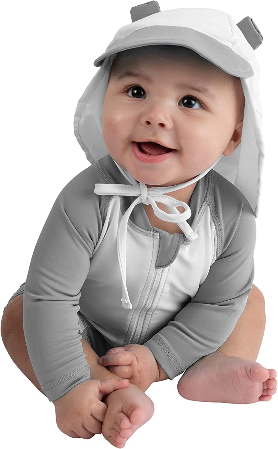 Cuddle Club OnePiece Baby Swimsuit UPF 50+ Infant Sunscreen Baby Beach