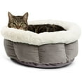 thumbnail image 1 of Best Friends by Sheri Cuddle Cup Ilan Cozy Microfiber Cat and Dog Bed in Standard Gray, 1 of 6