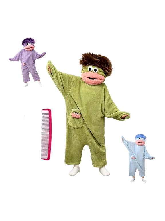 Cuddle Good Monster Onesie, Snuggle Goof Onesie Adult, Cozy Onesie Pajamas