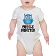 thumbnail image 1 of Cuddle Monster Bodysuit Infant -Smartprints Designs,  24 Months, 1 of 4