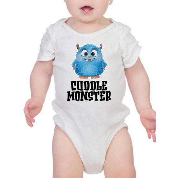 Cuddle Monster Bodysuit Infant -Smartprints Designs, 24 Months