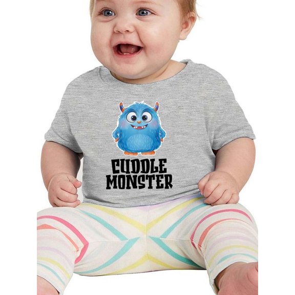 Cuddle Monster T-Shirt Infant -Smartprints Designs,  12 Months