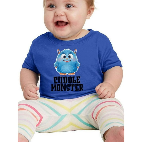 Cuddle Monster T-Shirt Infant -Smartprints Designs, 18 Months
