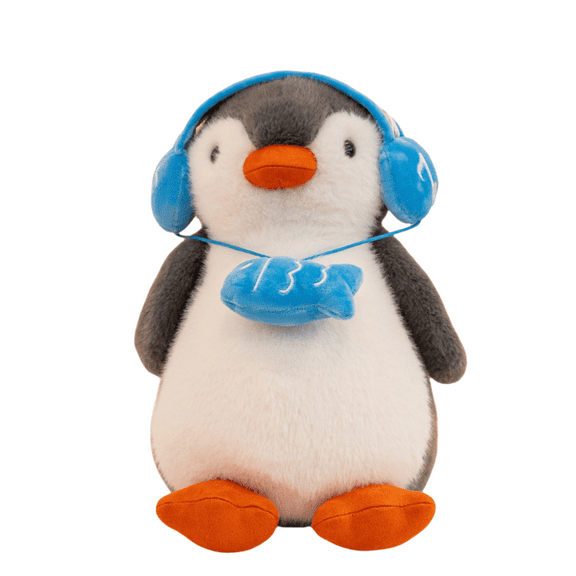 Cuddle Penguin Plush Stuffed Animal-9.8'' Penguin Plush Toy Birthday Gift for Girls Boy Kids Adults
