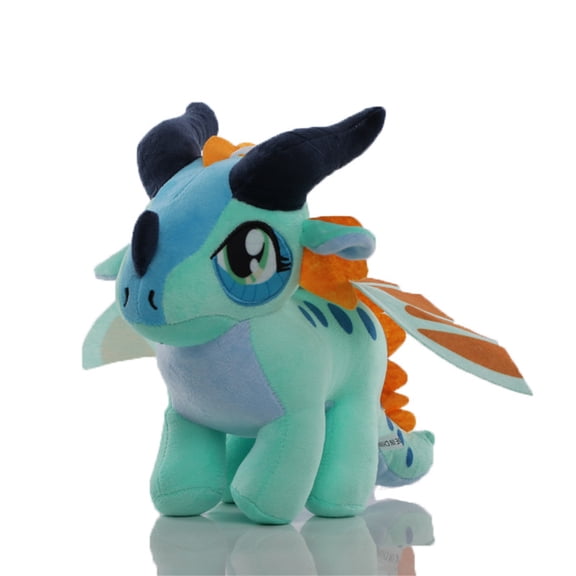 Cuddle Toys, Cute Dragon Plush, Green Stuffed Animal, 12 In, Anime Plush, Stuffed Companion, Collectible Plush, Bedroom Decor, Birthday Gift, 1 Pc