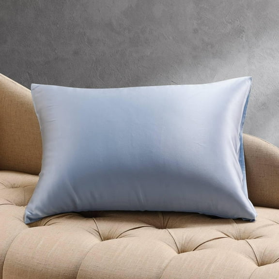 Cuddledown Silk Pillowcase | 22 Momme | Grade 6A | 100% Pure Silk | Naturally Soft & Breathable | Oeko-TEX Standard 100 | Queen | Slate Blue
