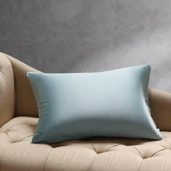 Cuddledown Silk Pillowcase | 22 Momme | Grade 6A | 100% Pure Silk | Naturally Soft & Breathable | Oeko-TEX Standard 100 | Standard | Sea Green