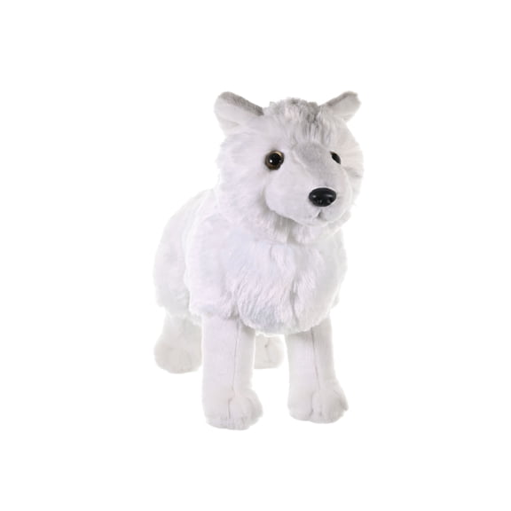 Wild Republic Arctic Wolf, Cuddlekins, Stuffed Animal, Plush Toy, Gifts for Kids, 12 Inches