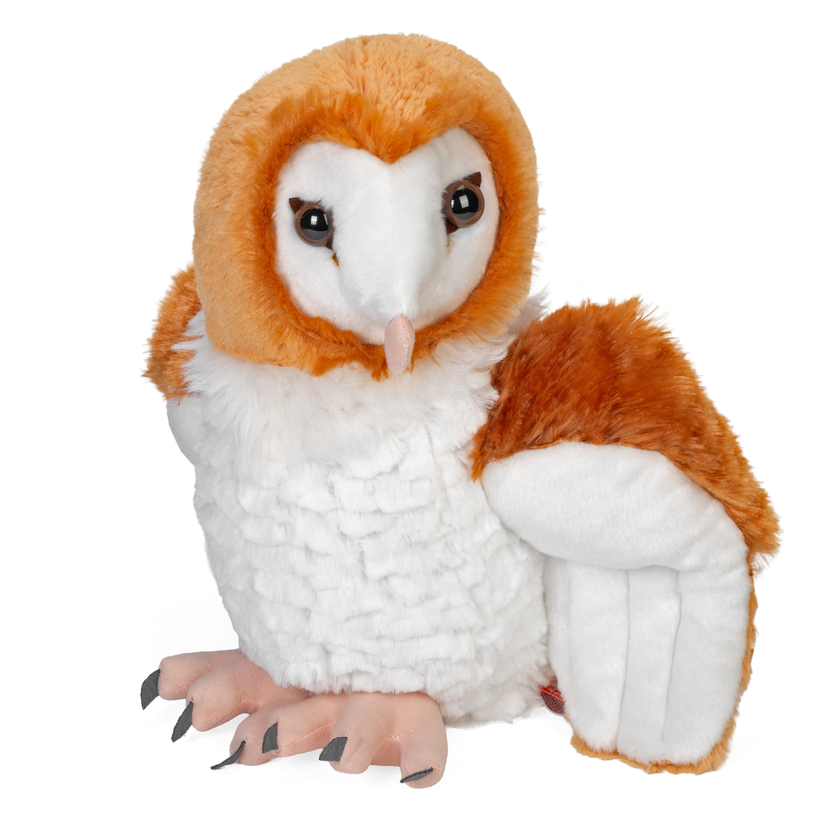 Wild Republic Barn Own, Cuddlekins, Stuffed Animal, 12 Inches, Gift for Kids, Plush Toy, Fill is Spun Recycled Water Bottles
