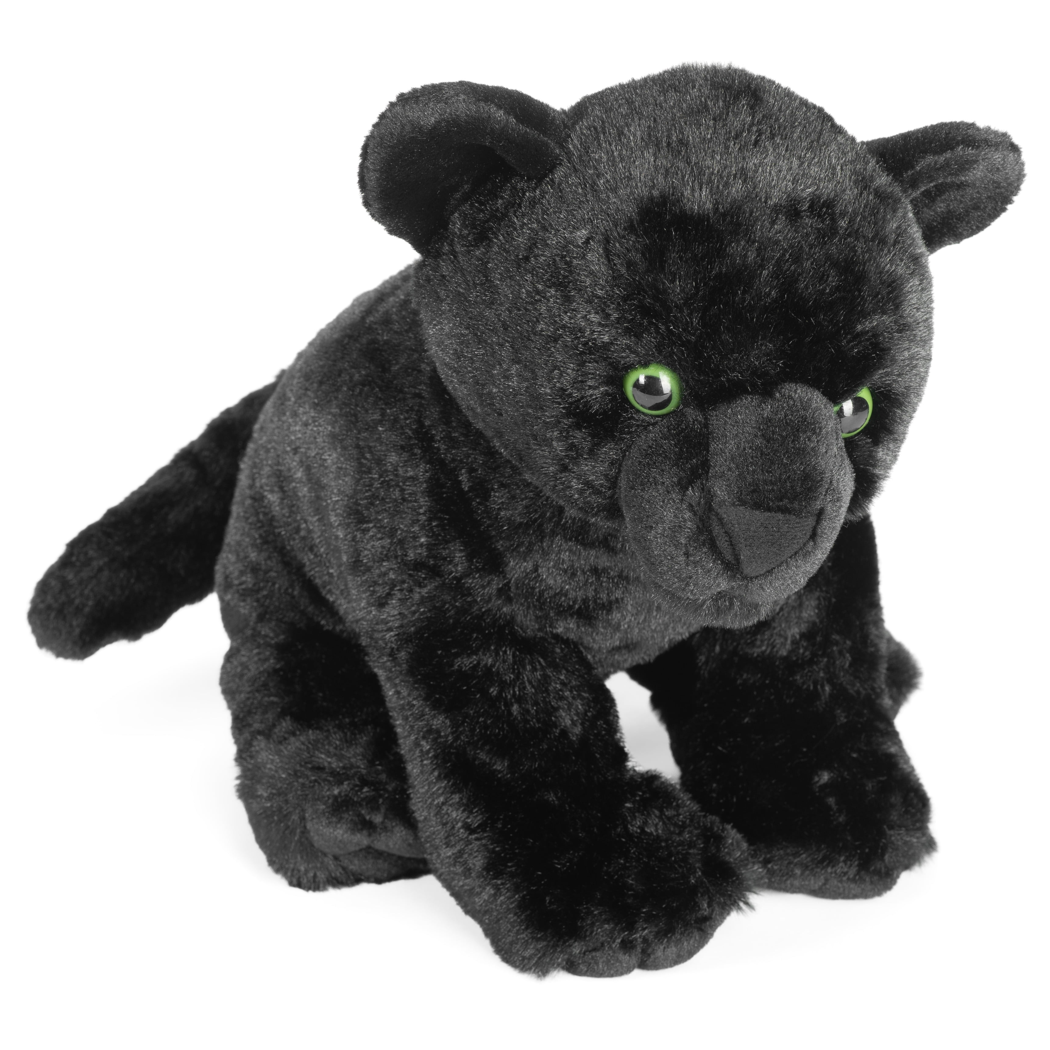 Wild Republic Jaguar Black, Cuddlekins, Stuffed Animal, 12 Inches