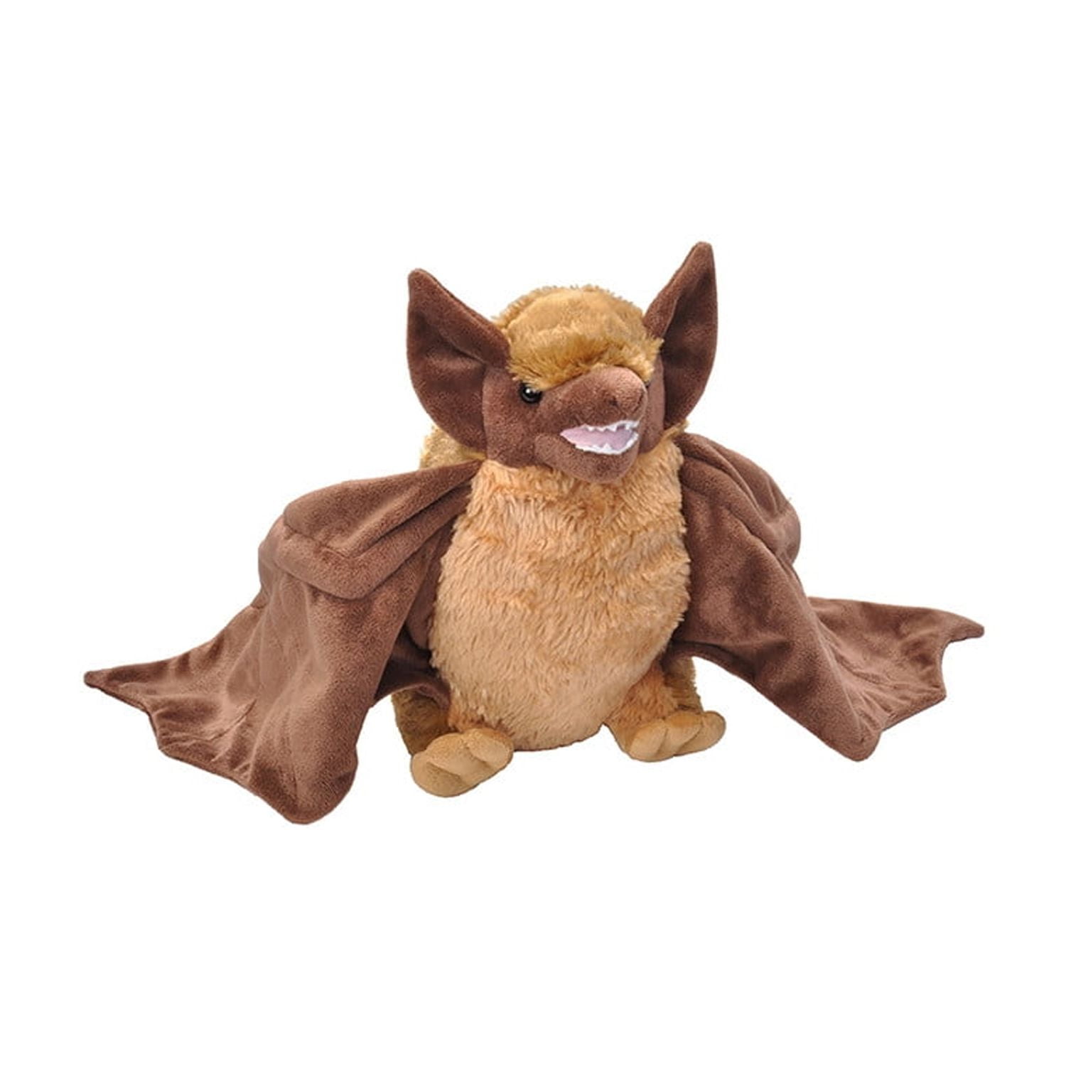Brown Bat Stuffed Animal Plushie - 8 Inch Cute Bat Plush Toy For Kids