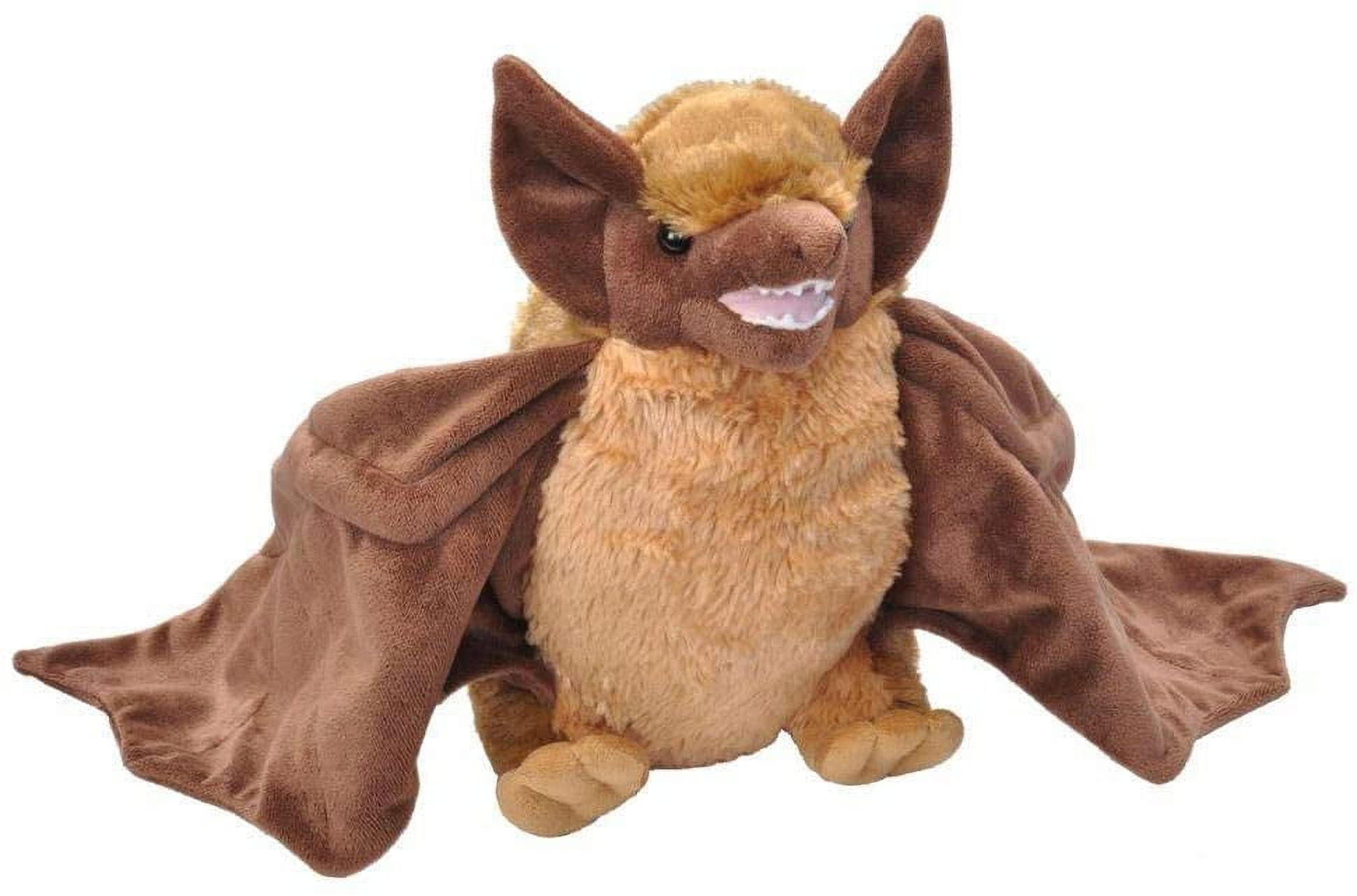 Cuddlekins Brown Bat Plush Stuffed Animal by Wild Republic Kid Gifts Zoo Animals 12 Inches