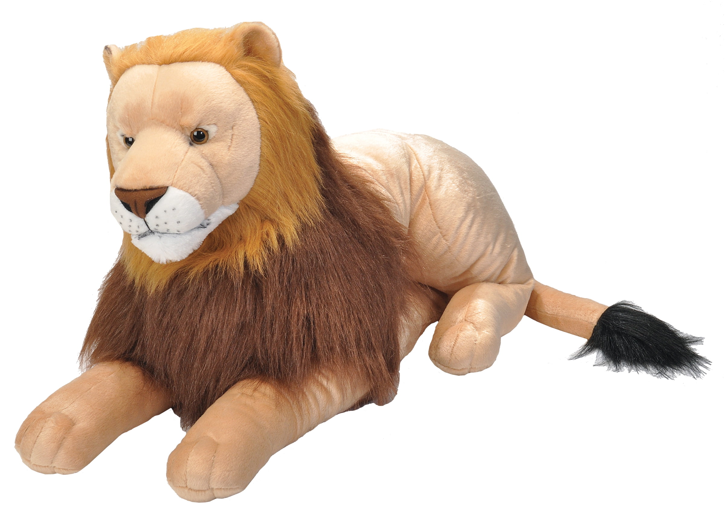 Wild Republic Jumbo Lion Plush, Giant Stuffed Animal, Plush Toy