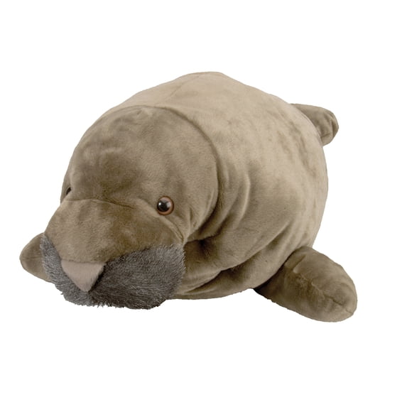 Wild Republic Jumbo Manatee Plush, Giant Stuffed Animal, Plush Toy, Gifts for Kids, 30 Inches