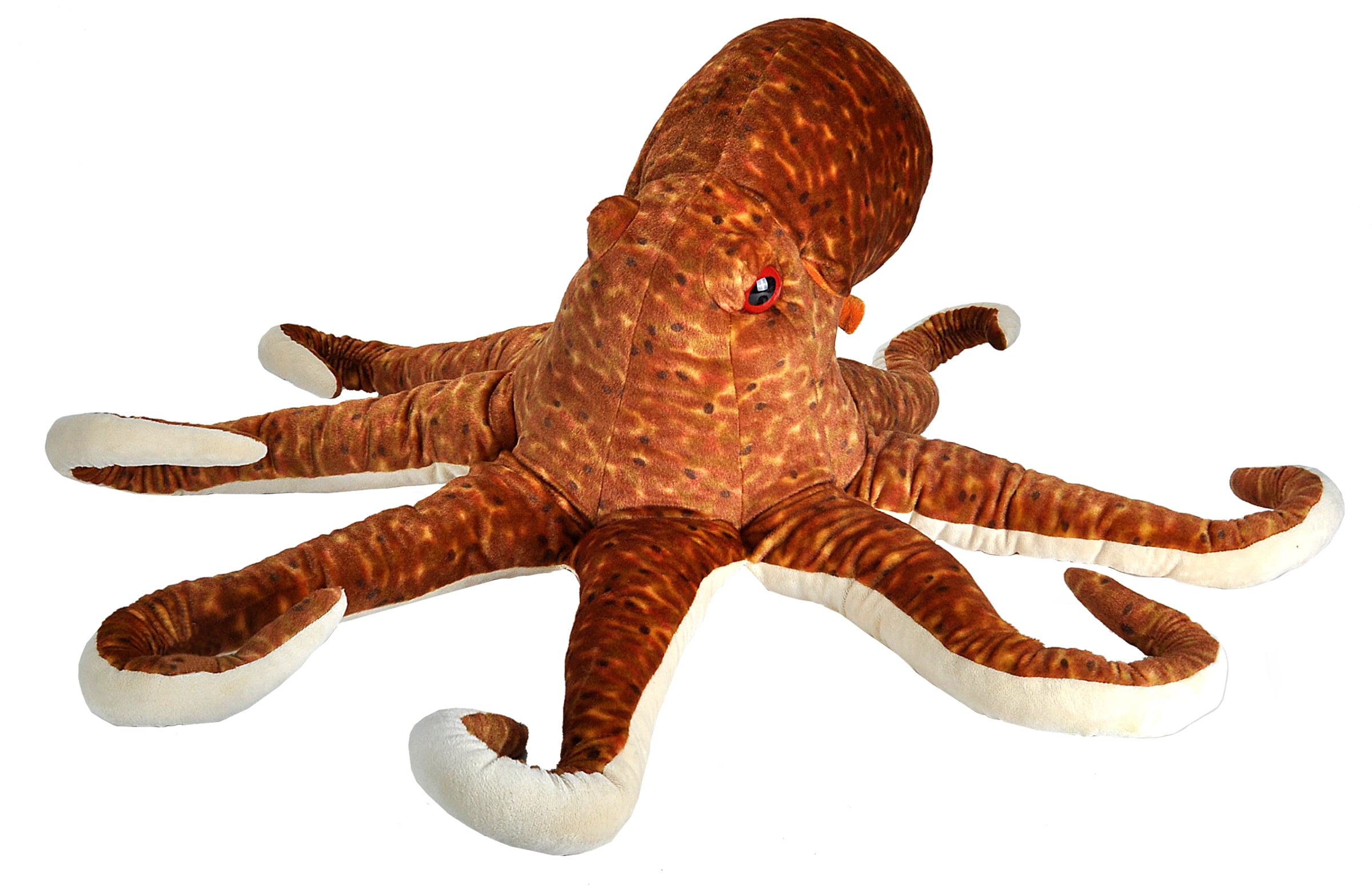 Wild Republic Jumbo Octopus Plush, Giant Stuffed Animal, Plush Toy, Kids Gifts, Sea Creatures, 30 Inches